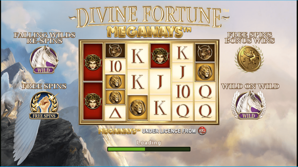 Divine Fortune Megaways ด้วยอัตราการชนะ 97%